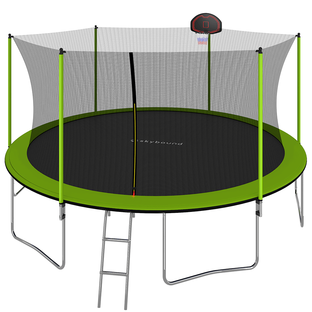 Skybound SkySoar 16ft Premium Trampoline – SkyBound USA Skybound SkySoar 16ft Premium Trampoline – SkyBound USA