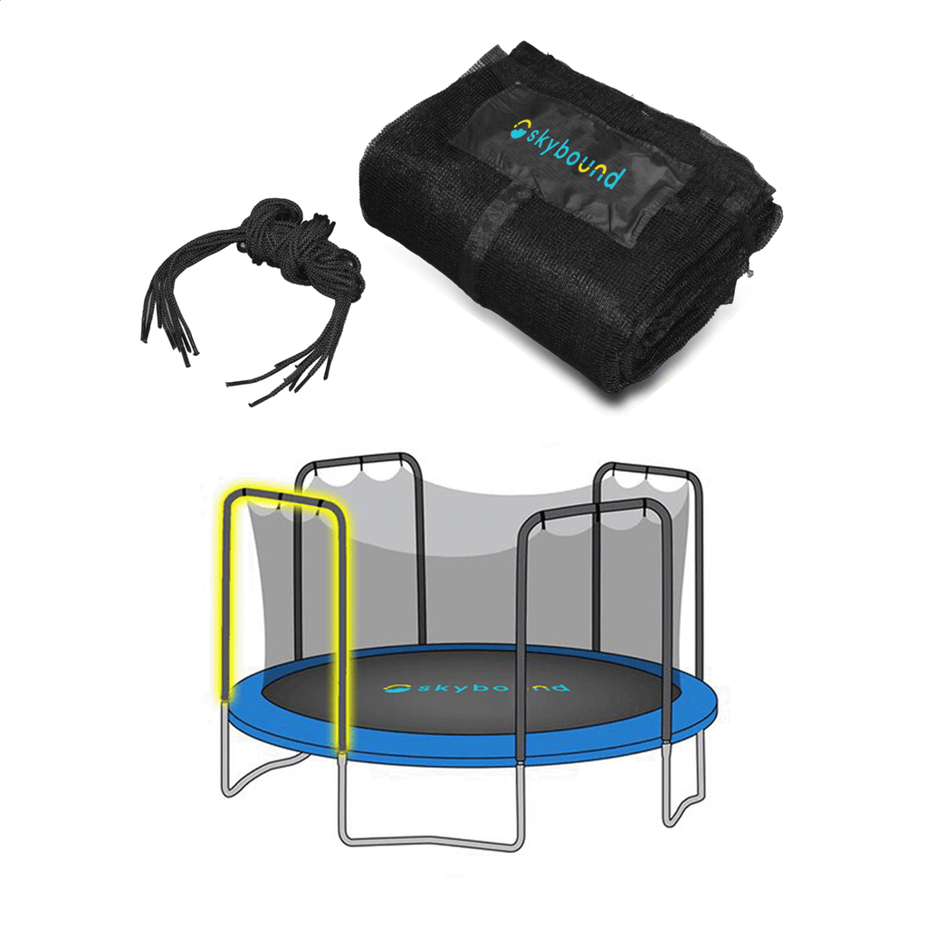 Enclosure Net for 15ft Trampolines - Fits 4 Arch Poles – SkyBound USA