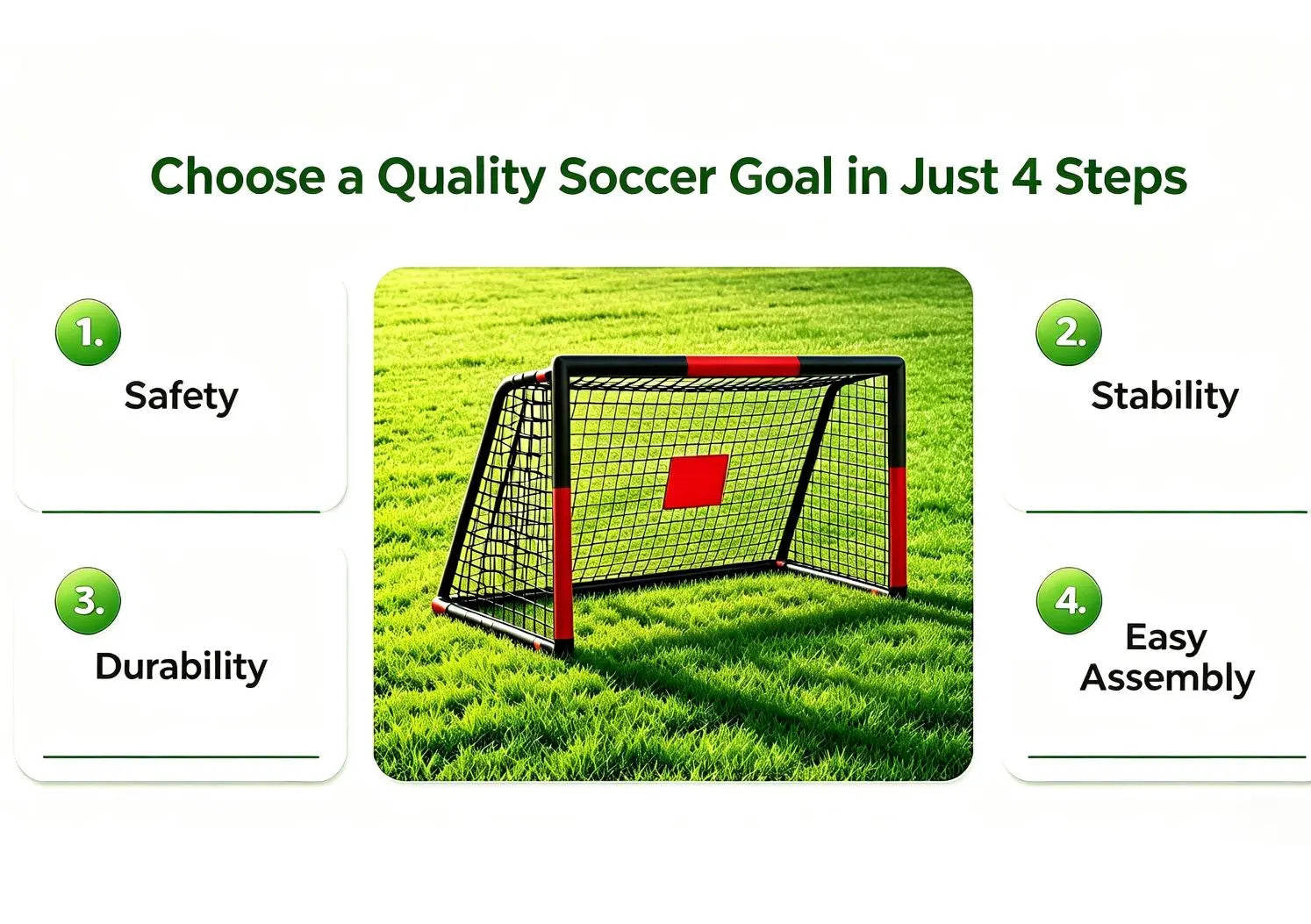 Choose a Quality Soccer Goal in Just 4 Steps