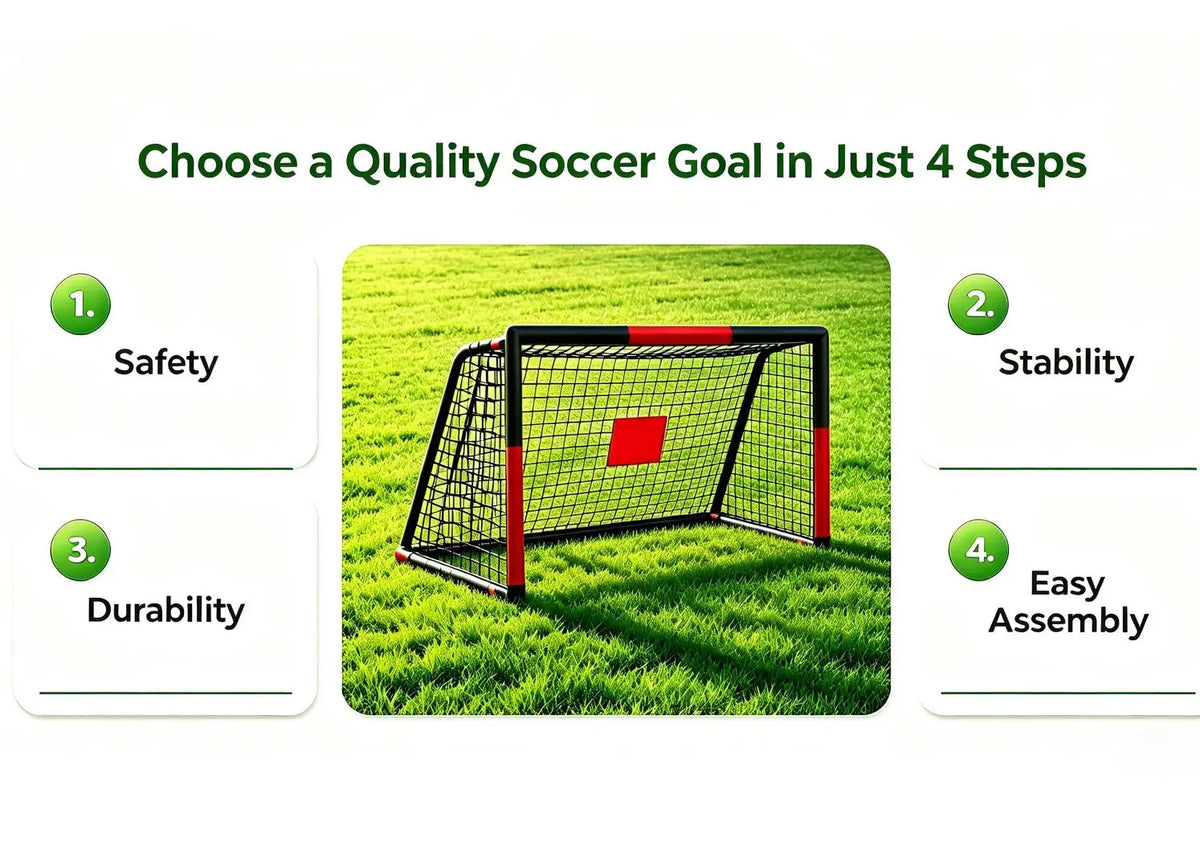 Choose a Quality Soccer Goal in Just 4 Steps