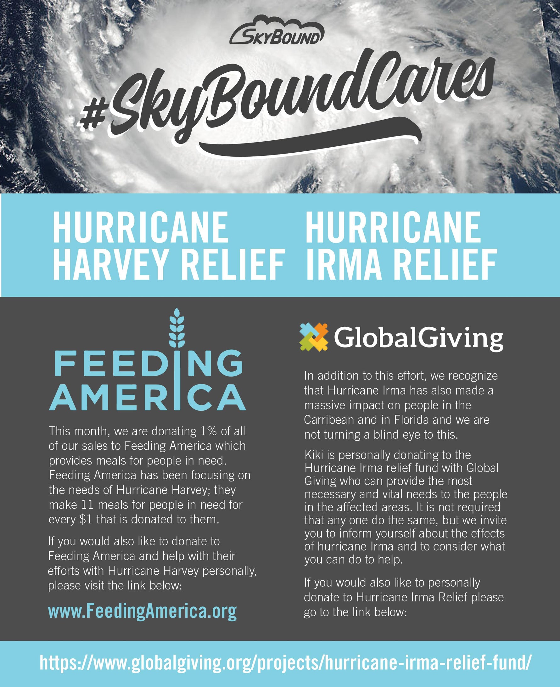 SkyBoundCares Feeding America