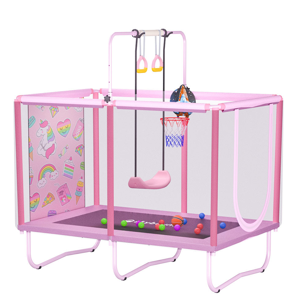 Multi-fun Trampoline For Ages 0-9