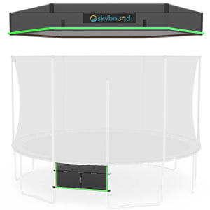 Trampoline cover with shoe bag 16ft