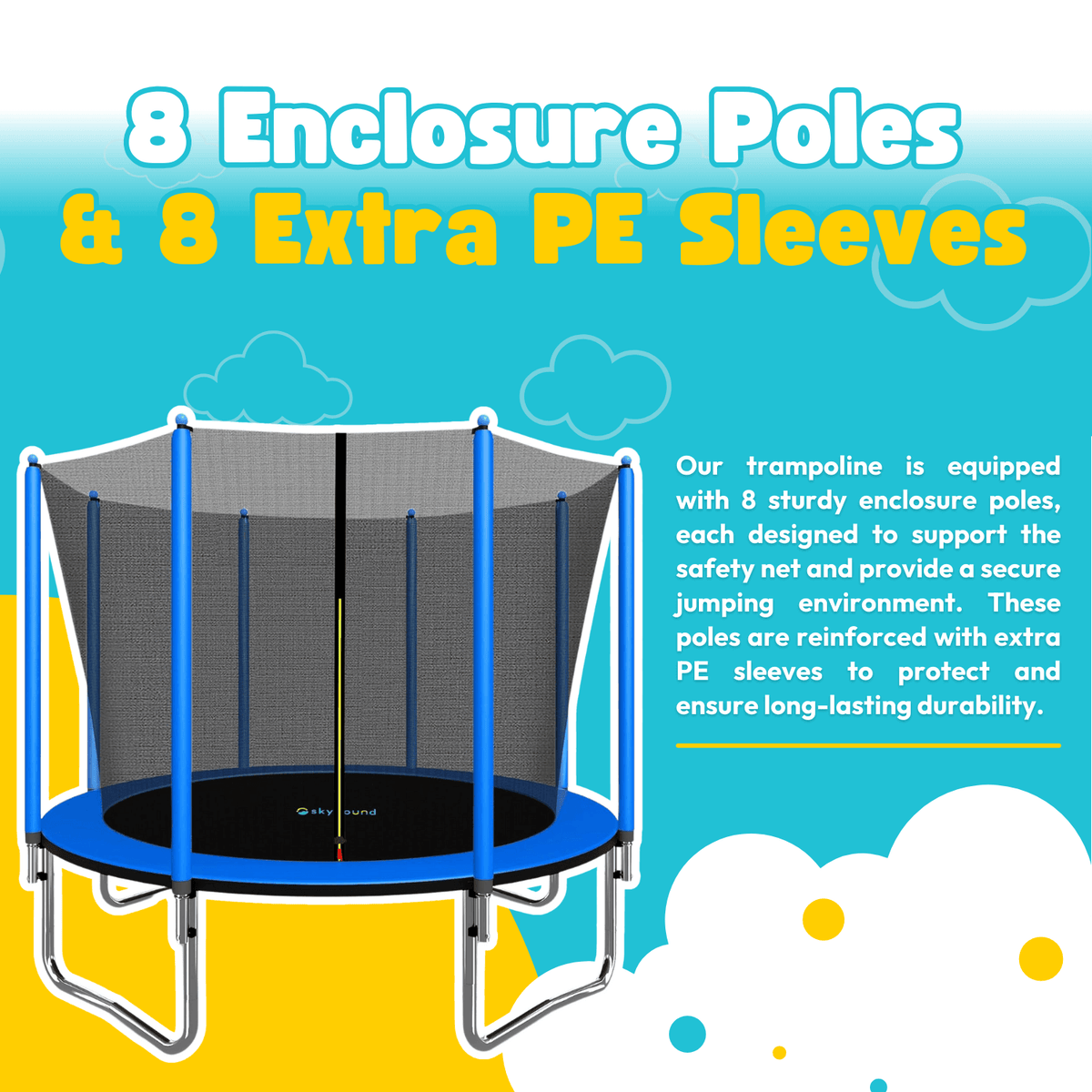 Skybound Skysoar-Basic Trampoline-10ft - SkyBound USA