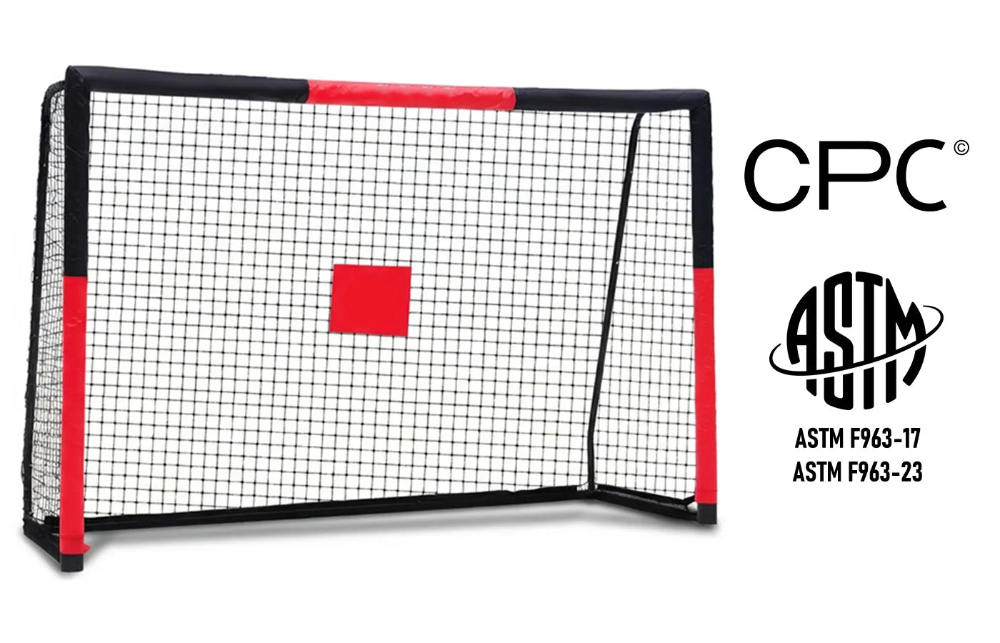 Our soccer goals are built with safety first and certified to ASTM F963 and CPC safety standards.Every unit goes through strict testing for heavy metals, lead content and material flammability. We deliver reliable, kid-safe play gear families can trust.