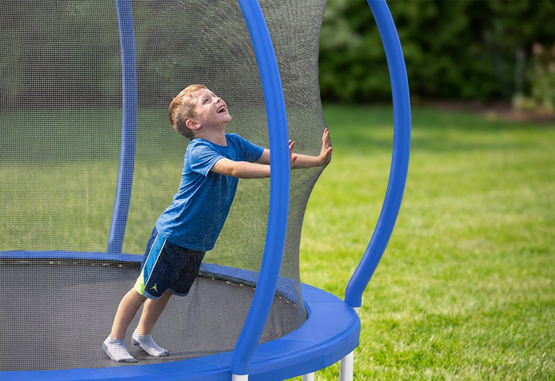 14kgfブルーアンバーとロンブルのPT Skybound AiryBounce Pro Trampoline 14ft – SkyBound USA