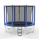 Skybound® airybounce blue 10ft trampoline with safety net