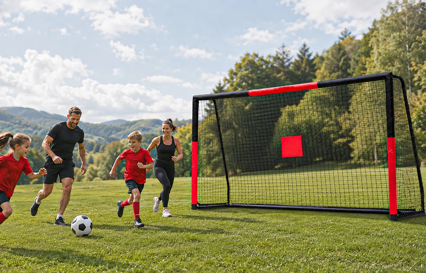 Safety is always our top priority. We follow strict safety standards and run thorough product tests, including ASTM checks for heavy metals, lead and flammability. Every detail is built to cut down risks — like soft foam padding on goalposts to prevent head injuries. We make dependable, kid-safe gear so parents can have total peace of mind.