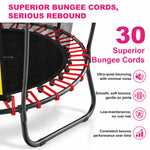 Heavy‑duty 30 bungee cords for kids trampoline, low‑maintenance rust‑free, stable long‑lasting bounce performance