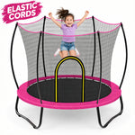 Searching for a quiet, safe enclosed trampoline for toddlers? SkyBound 55" bungee trampoline delivers gentle soft bounce, seamless safety net & weatherproof padding, perfect for indoor‑outdoor children jumping fun.
