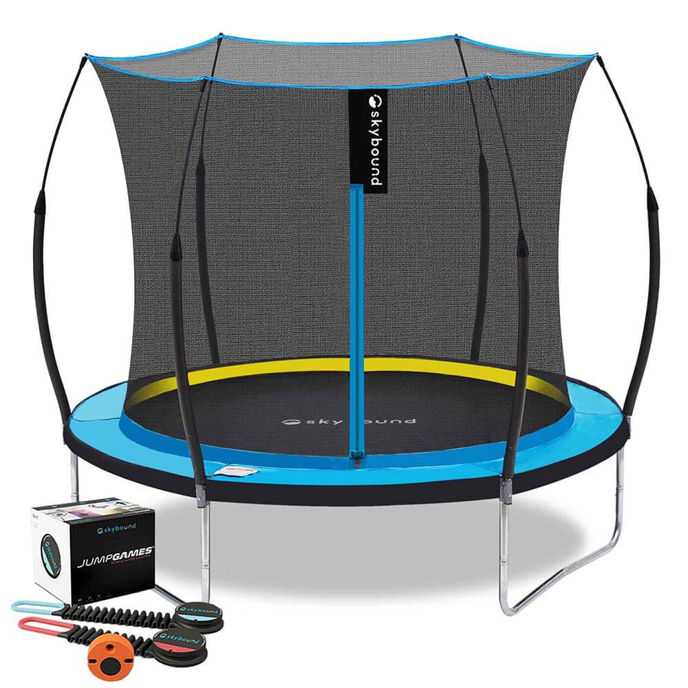 Skybound Skylift 8 ft trampoline with electronic wristband