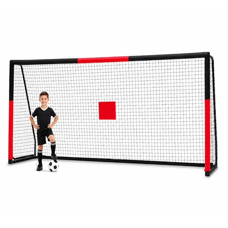 Skybound Steel Soccer Goals 12ft*6.5ft-Black - SkyBound USA