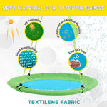 SkyBound 39 Inch Tree Swing - Green/Blue - SkyBound USA