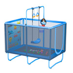 Skybound Bounceroo 40 in*58 in Trampoline Blue - SkyBound USA