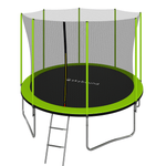 skybound soar 10ft trampoline green