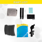 SkyBound 39 Inch Tree Swing - Yellow/Blue - SkyBound USA