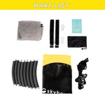 SkyBound 39 Inch Tree Swing - Yellow/Black - SkyBound USA