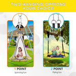 SkyBound 39 Inch Tree Swing - Yellow/Black - SkyBound USA