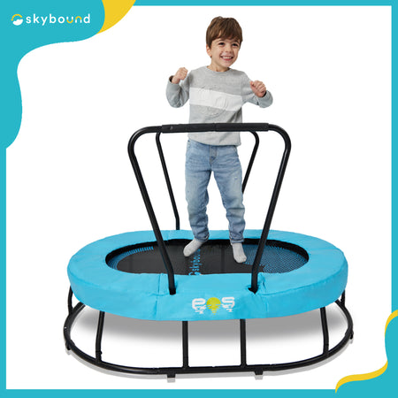 Eos Oval 4 foot Children's Sensory Mini Trampoline - SkyBound USA