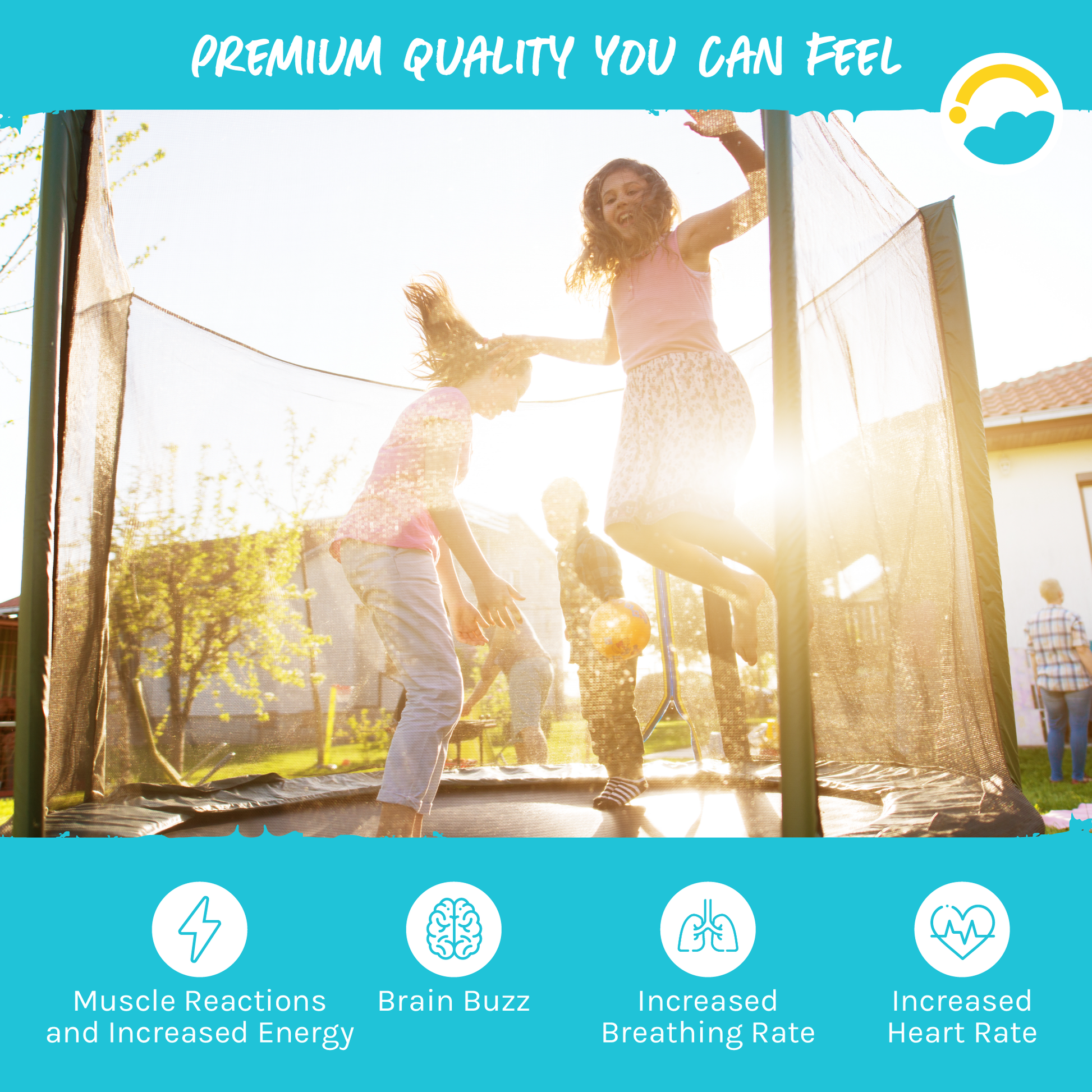 Premium Quality you can Feel:  Product will help with Muscle Reactions and Increased Energy, Brain Buzz, Increased Breathing Rate, and Increased Heart Rate.  