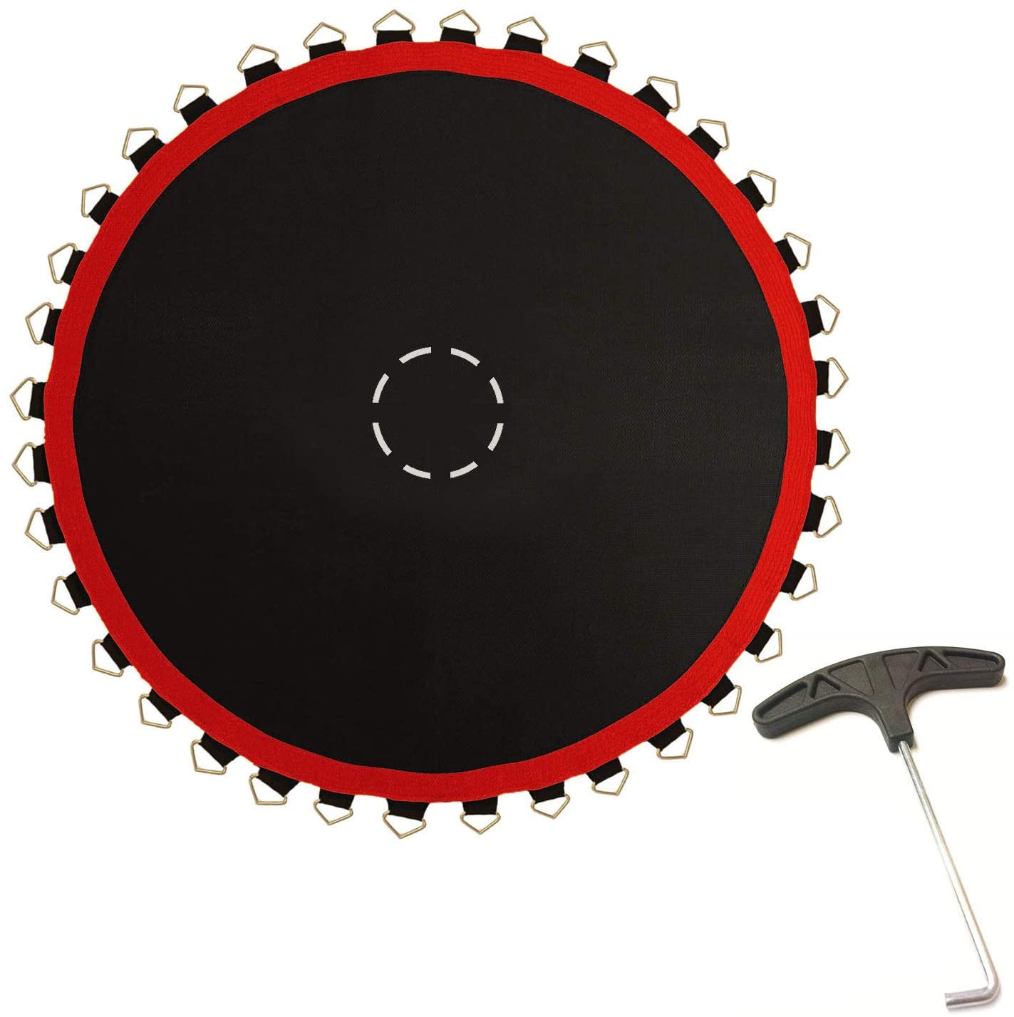 SkyBound Premium 14ft Trampoline Replacement Mat - Red