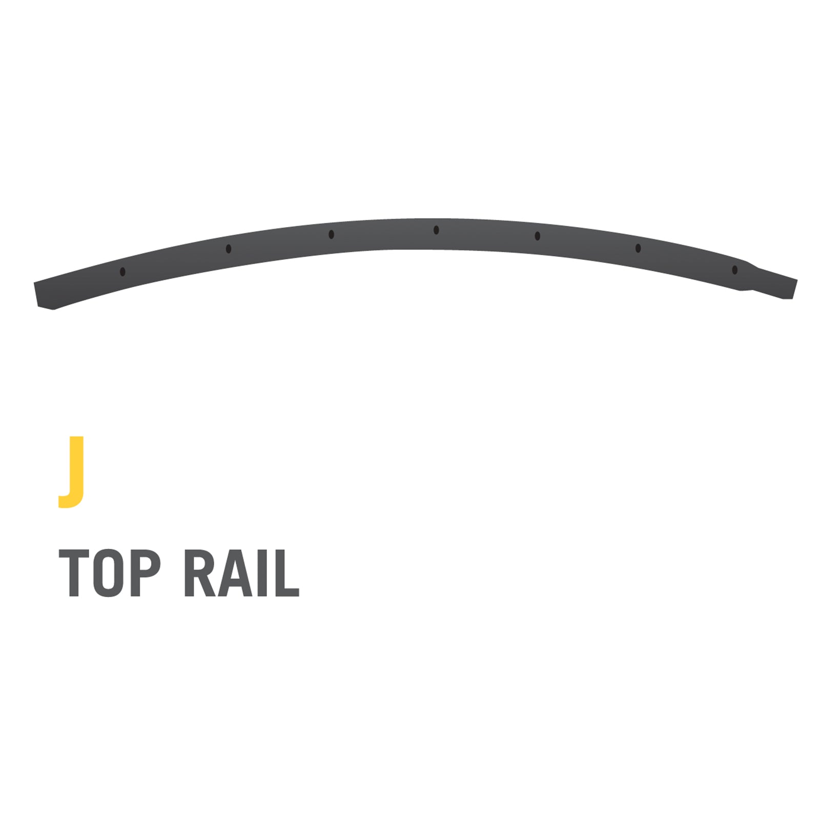 Top Rail for 14 foot Stratos Trampoline (Part J).