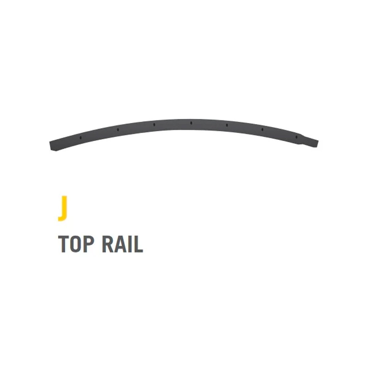 Top Rail for 15 foot Stratos Trampoline (Part J).