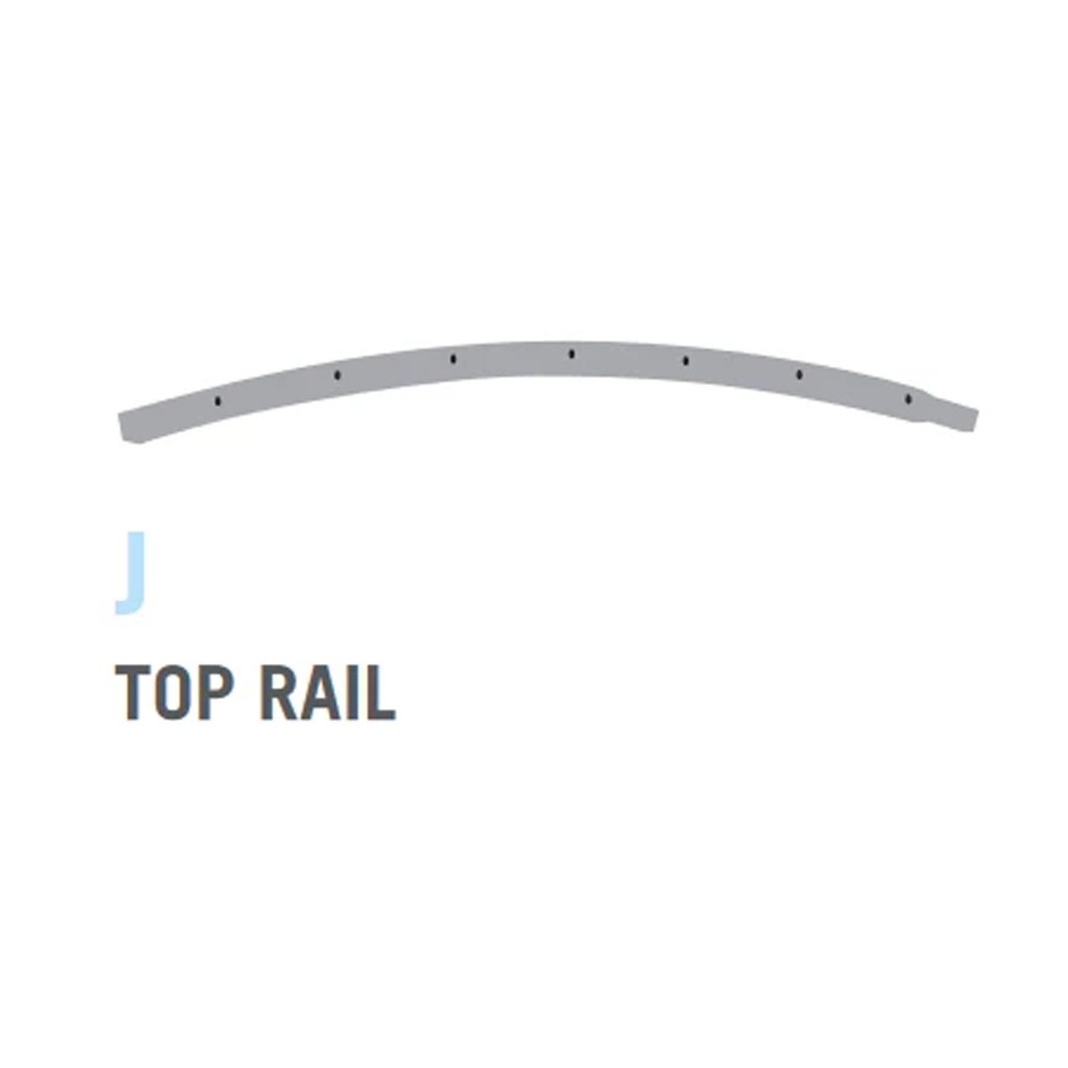 Top Rail for 14 foot Cirrus Trampoline (Part J).