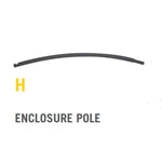 Upper Enclosure Pole for Cirrus Trampolines V1.