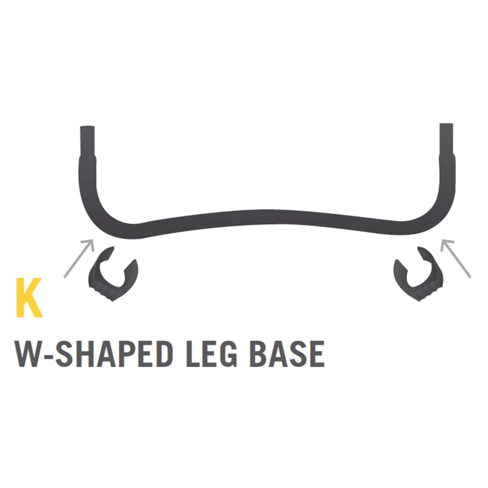 W-Leg Base for 14 foot Stratos Trampoline (Part K).