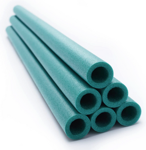 SkyBound Replacement Trampoline Enclosure Foam - Trampolines Poles Cover - Protective Poles Cover Tube Set for Safety Protection - Set of 12 - Green - SkyBound USA