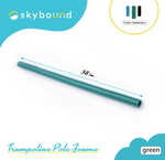 SkyBound Replacement Trampoline Enclosure Foam - Trampolines Poles Cover - Protective Poles Cover Tube Set for Safety Protection - Set of 12 - Green - SkyBound USA