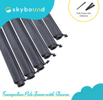SkyBound Replacement Trampoline Enclosure Foam - Trampolines Poles Cover - Protective Poles Cover Tube Set for Safety Protection - Set of 12 - Slevee - SkyBound USA