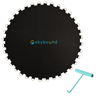 Replacement Mat for 14ft Trampolines - 150in / 72 V-Rings / 5.5in Springs - SkyBound USA