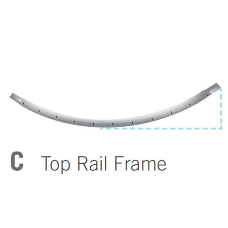 Top Rail for 10x14 foot Orion Trampoline (Part C).