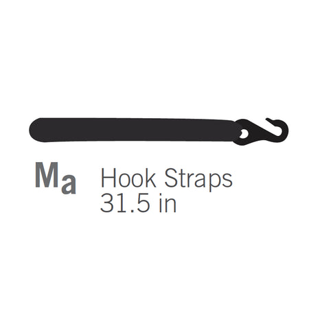 Hooked Strap for Orion Trampolines - 31.5in (Part M (a)).
