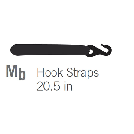 Hooked Strap for Orion Trampolines - 20.5in (Part M (b)).