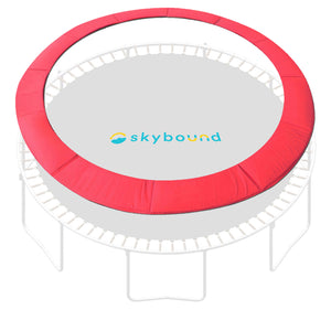 15 Foot Red Trampoline Safety Pad