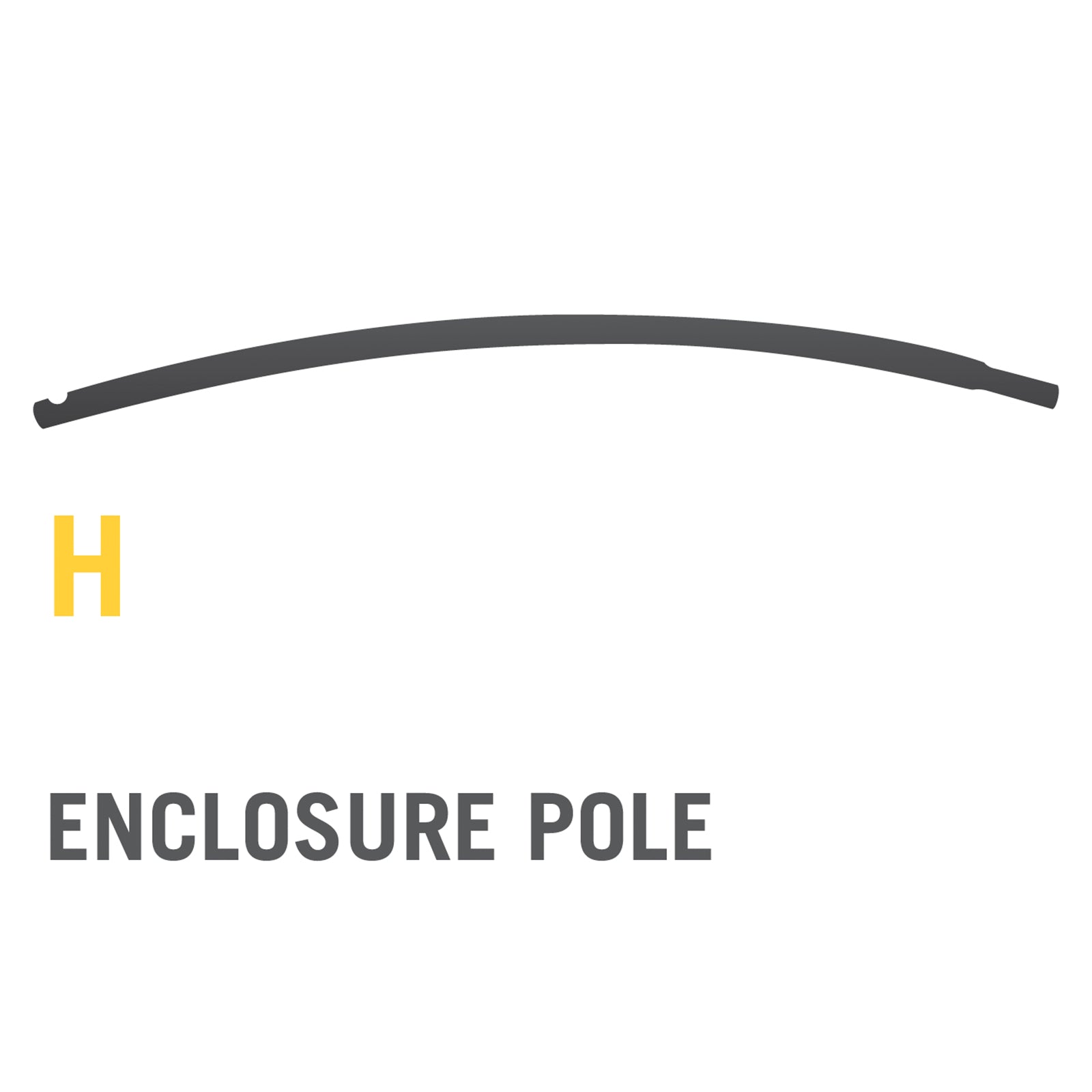 Upper Enclosure Pole for Stratos Trampolines (Part H) V2.